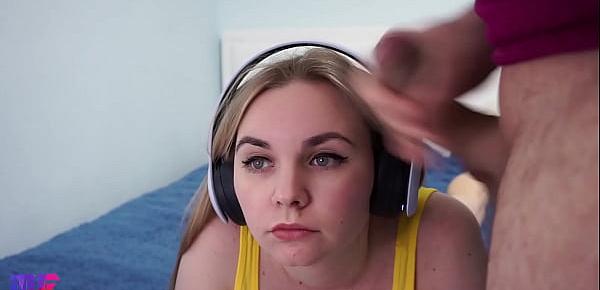  Fucked and Facialized Step Sister While Playing PS5